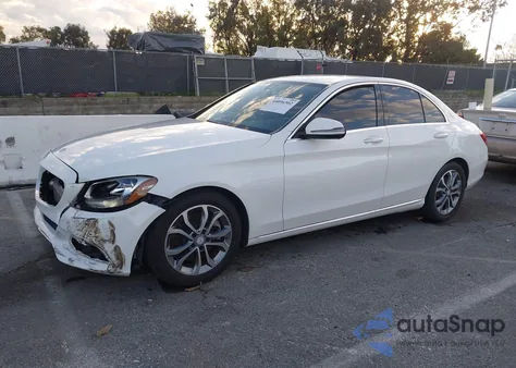 2016 Mercedes-Benz C 300 from USA, damaged, VIN 55SWF4JB8GU165837